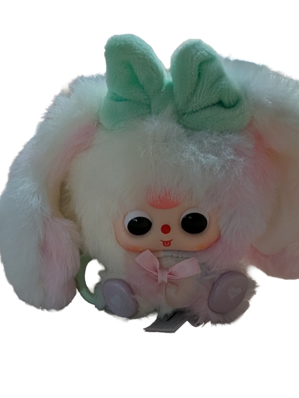 Baby Three ALICE Rabbit Town Plush - Peach Ripple - Picture 4 of 9